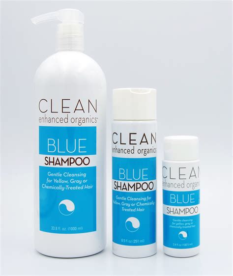 Blue Shampoo Clean Enhanced Organics