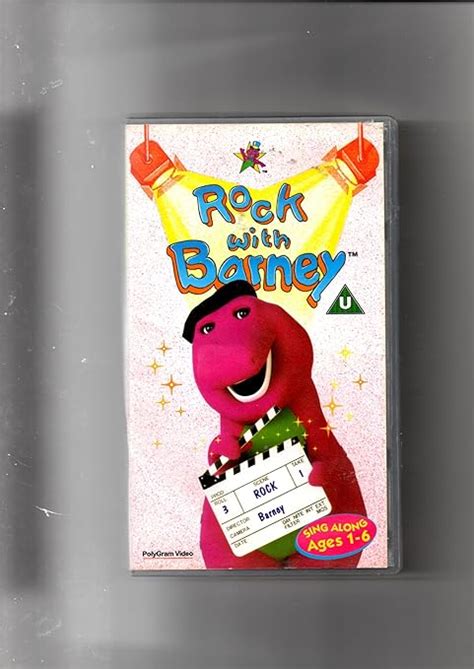 Barney Rock With Barney Vhs Barney Uk Video