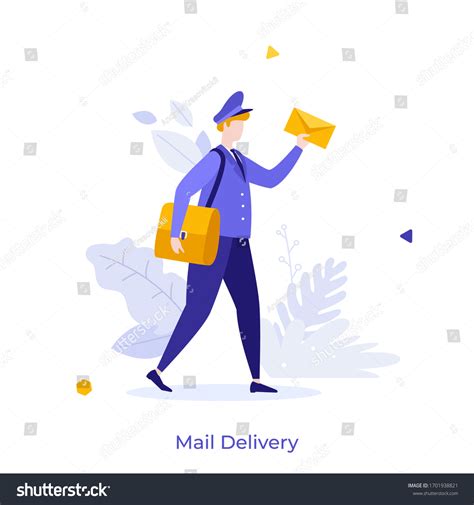 Postman Stock Illustrations Images And Vectors Shutterstock