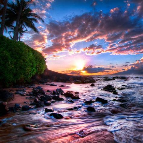 Beach In Hawaii Via Pixdaus Beautiful Nature Photography Scenery
