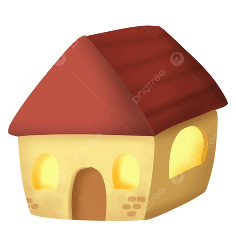 Gambar Rumah Kartun Lucu Rumah Imut Rumah Rumah Kartun Png