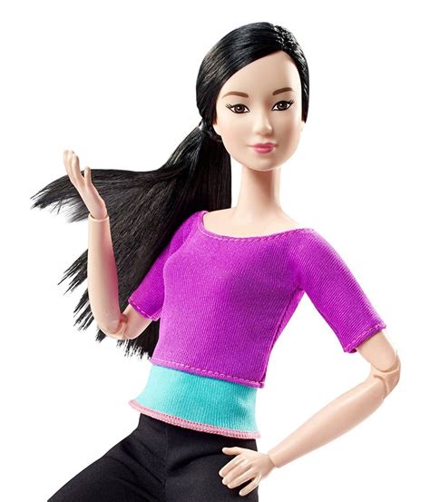 Barbie Made To Move Barbie Doll Purple Top Barbie Collectibles