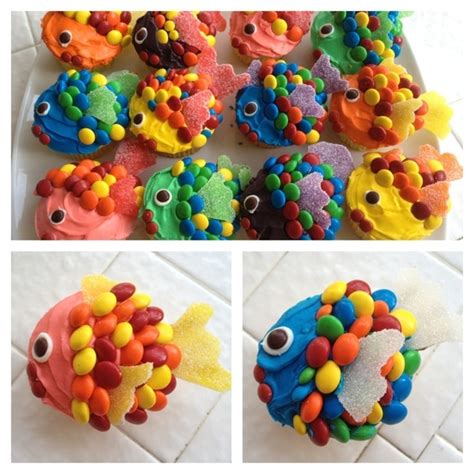 The striped sponge and buttercream sprinkle topping are sure to brighten anyone's day. 16 best images about Cupcake decorating ideas on Pinterest ...