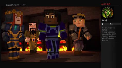 Minecraft Story Mode Episode 6 With Stampy Cat And Dan Tdm Youtube