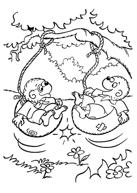 printable berenstain bears coloring pages berenstain bears coloring pictures