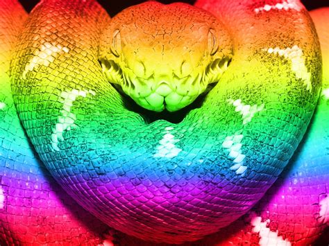 Rainbow Boa Color Rainbow Snake Wow | Rainbow snake, Rainbow colors, Rainbow