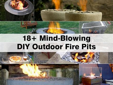 If not, you can always come. 18+ Mind-Blowing DIY Outdoor Fire Pits