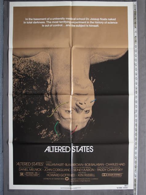 Altered States 1980 Original Movie Poster For Sale