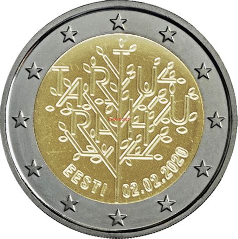 Euros 2 Euros Commémoratives Année 2020