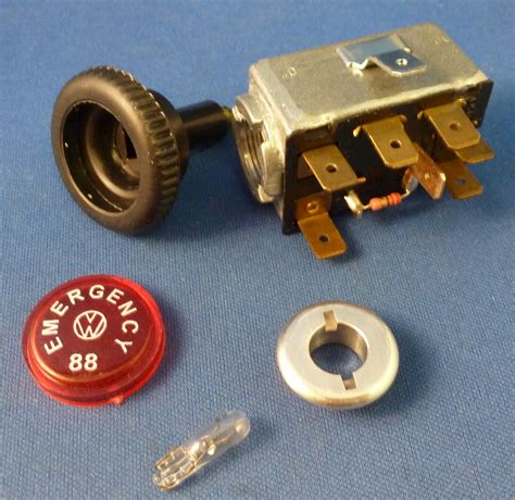 Emergency Flasher Switchfour Way Flashercomplete Kit Cap Pull Knob