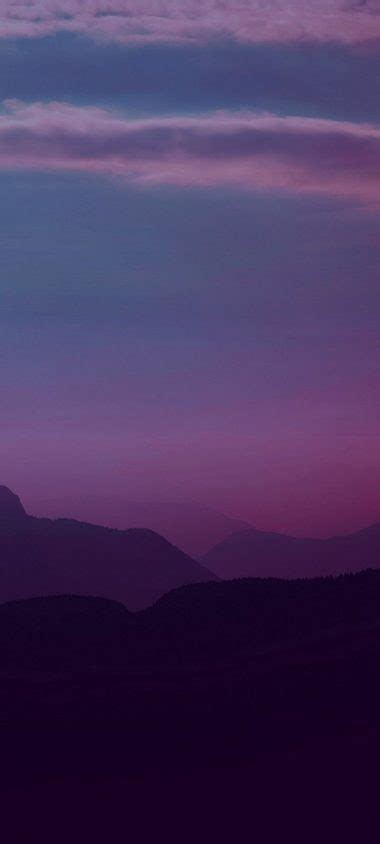 Mountains Twilight Landscape Wallpaper 720x1600