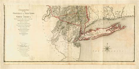 New York 1776 Province Of New York Southern Section
