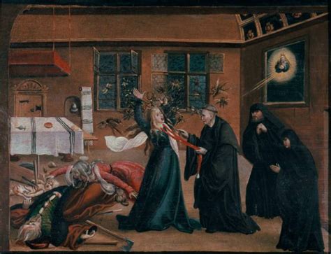 Medieval Representations Of Exorcism In Art Sublime Horror