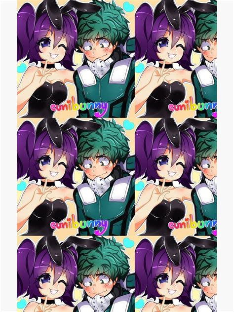 Cute Girl And Deku Bnha Case And Skin For Samsung Galaxy By