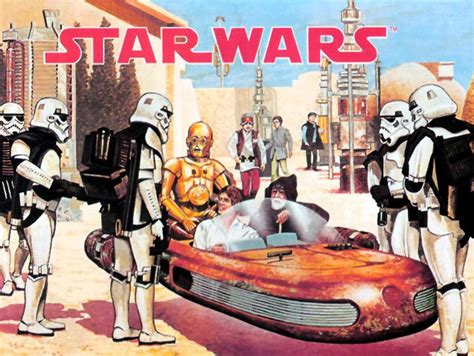 47 Star Wars Vintage Wallpaper On Wallpapersafari