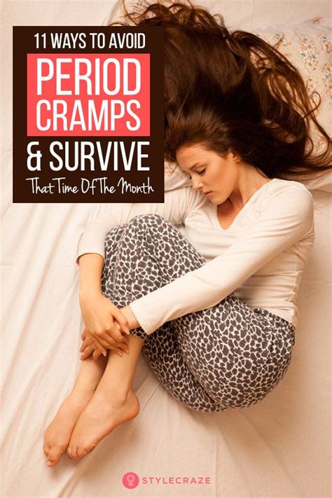 Ways To Avoid Period Cramps And Survive That Time Of The Month