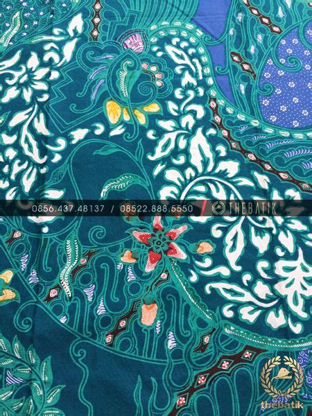 Jual Batik Kontemporer Modern Kombinasi Tosca Biru Thebatikcoid Batik Desain Seni