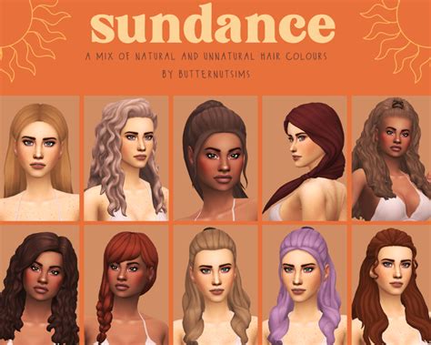 Sundance Hair Pack Sims 4 Updates ♦ Sims 4 Finds And Sims 4 Must