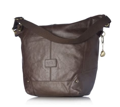 Kipling Mandabe Vintage Leather Large Shoulder/ Cross Body Bag - QVC UK