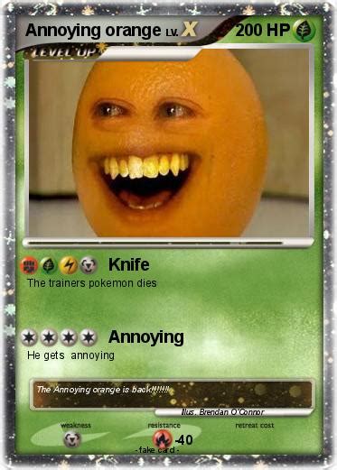 Pokémon Annoying Orange 1149 1149 Knife My Pokemon Card
