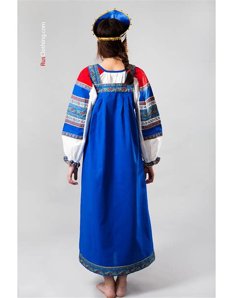 sarafan russian dress national costume russia