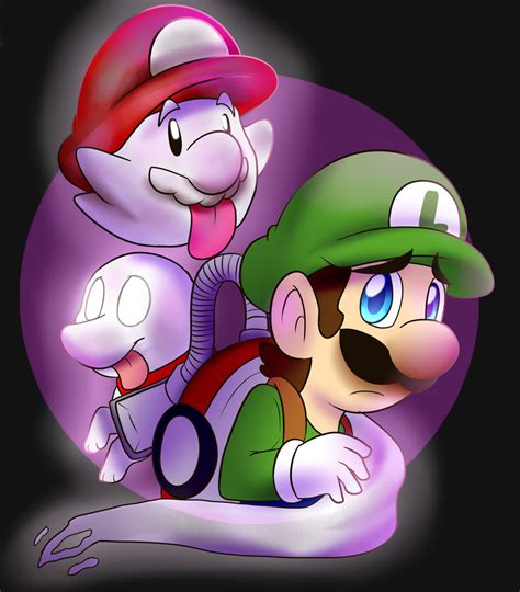 Luigis Mansion With Boo Mario By Baconbloodfire On Deviantart