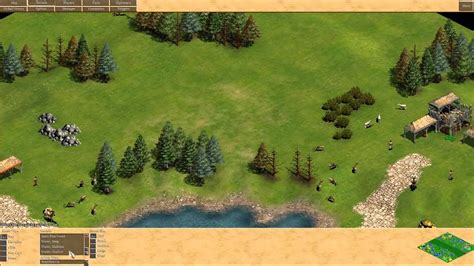 Age Of Empires 2 Hd Custom Map Great Forrest Wall Timelaps Youtube