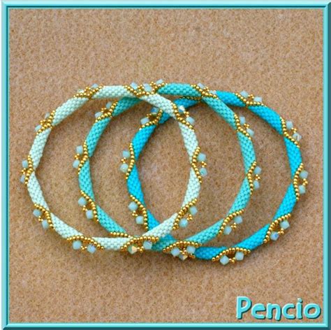 Clever Cut Out Beaded Bangle Tutorial The Beading Gem