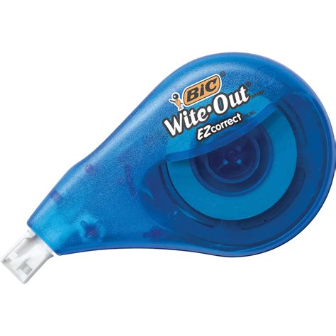 Bic Wite Out Ez Correct Correction Tape Correction Tapes Bic