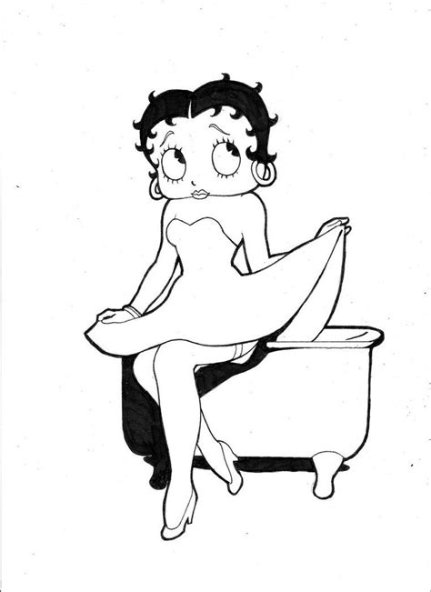 Betty Boop Betty Boop Boop Black And White Pictures