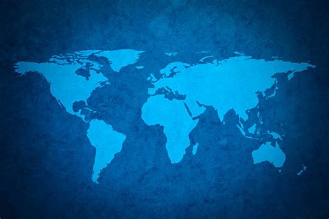 Top 60 World Map Blue Stock Photos Pictures And Images Istock