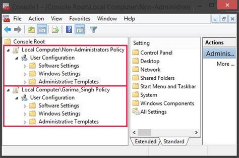 How To Apply Group Policy For Specific Users In Windows