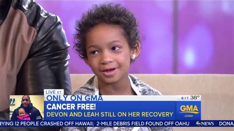 Leah And Devon Stills Inspiring Story Beating Cancer Gma Youtube