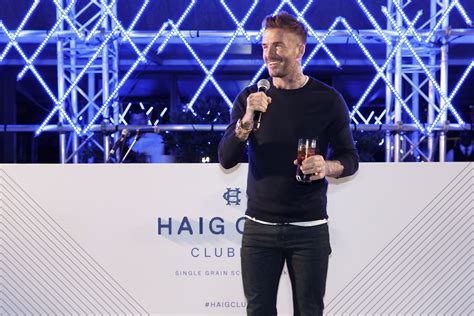 David Beckham Launches Haig Club Clubman Whisky In South Africa