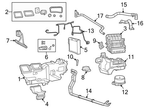 When the thermostat opens, then it also allows flow through the radiator. Dodge Ram 2500 Hvac heater core. Hvac heater core - 68048895AA | Amherst OH