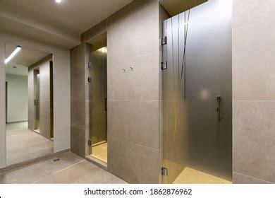 Shower In Gym Images Stock Photos Vectors Shutterstock