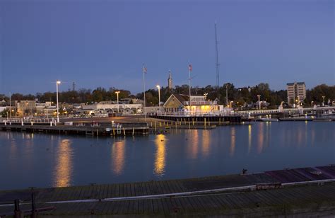 Early Morning At Port Washington Wisconsin Image Free