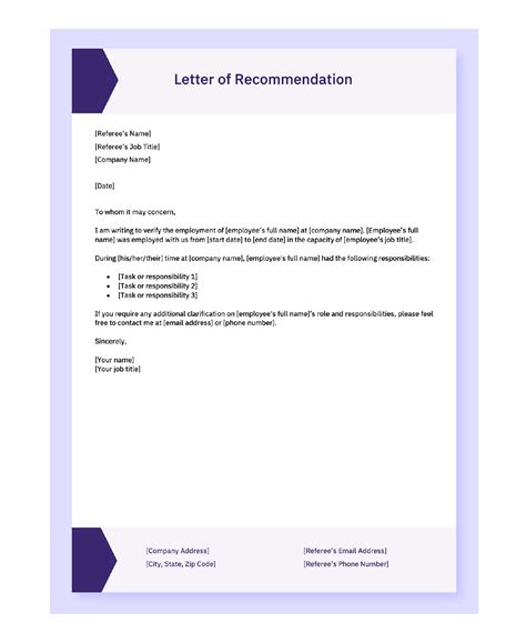 Sample Letter Of Recommendation Employee Database Let - vrogue.co