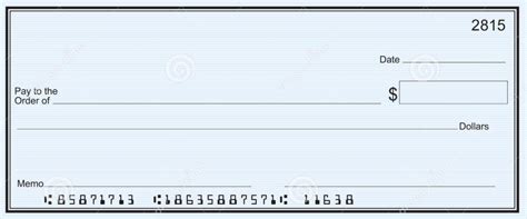 4 Blank Check Template Template Business Psd Excel