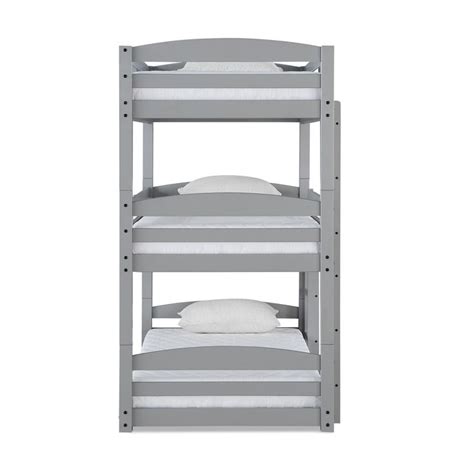 Better Homes And Gardens Tristan Triple Twin Convertible Floor Bunk Bed