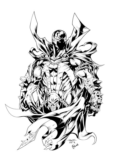 Download Spawn ink by Puciek on DeviantArt (With images) | Spawn, Spawn comics, Ink