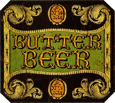 Remember to do a click before saving, for having the image in its best quality. Harry Potter Props - Butter Beer label! Stick on a beer bottle.