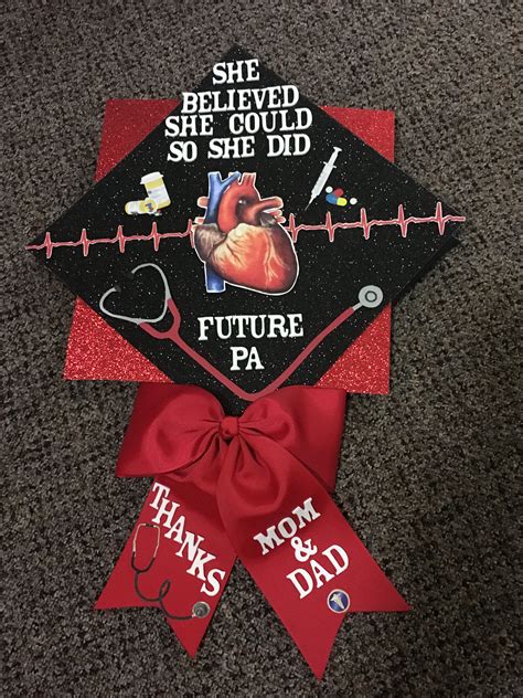 Future Physician Assistant Undergrad Graduation Cap College