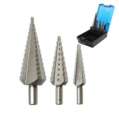 Hss Step Drill Bit Sets Ares Tools