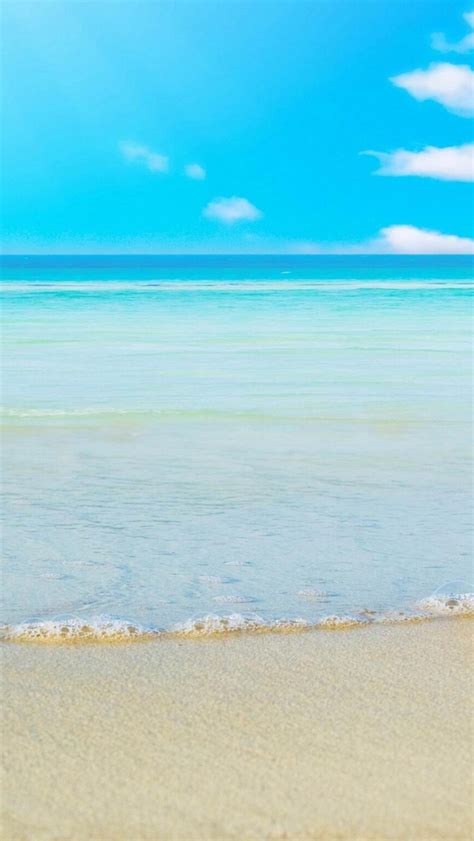 Calm Ocean Beach Iphone 5 Wallpaper Ipod Wallpaper Hd Free Download