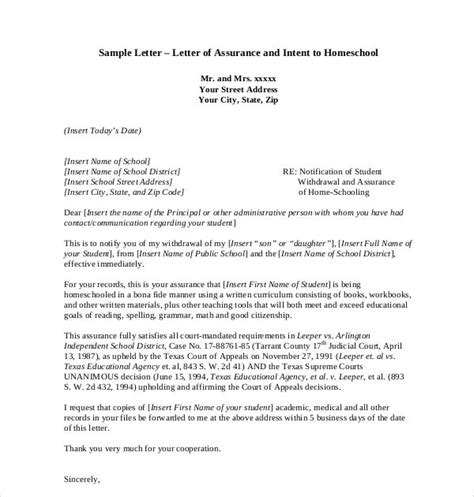 Georgia Template Withdrawal Letter To Homeschool Georgia Template