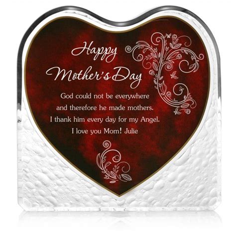 Being the mother of a new baby is hard, but luckily edible arrangements® offers a wide variety of gifts to wow any new mom this mother's day. Mothers Day Personalized Heart Plaque | Personalized ...
