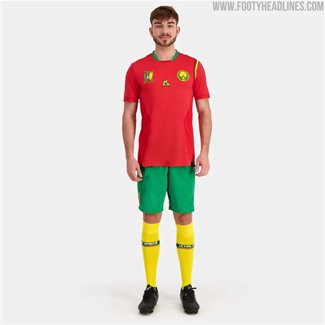 To Be Never Worn Le Coq Sportif Cameroon 2022 World Cup Home And Away