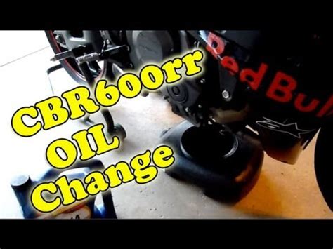 Yes, you should change the oil in your 2007 honda cbr600rr. CBR600rr OIl Change 2007-2012 - DIY Maintenance Series ...
