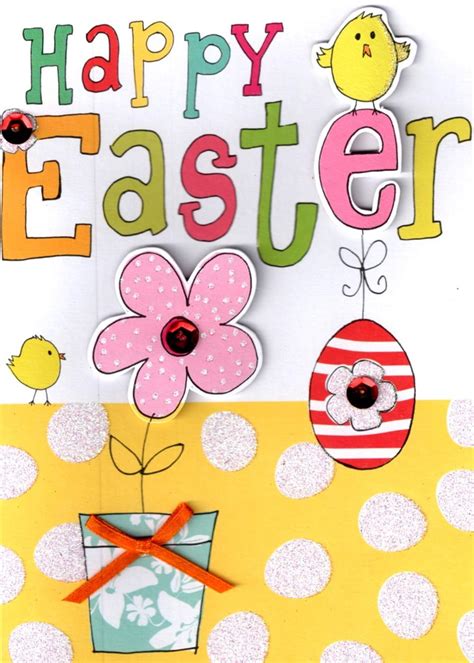 Happy Easter To You Cute Chick Easter Card Cards Love Kates